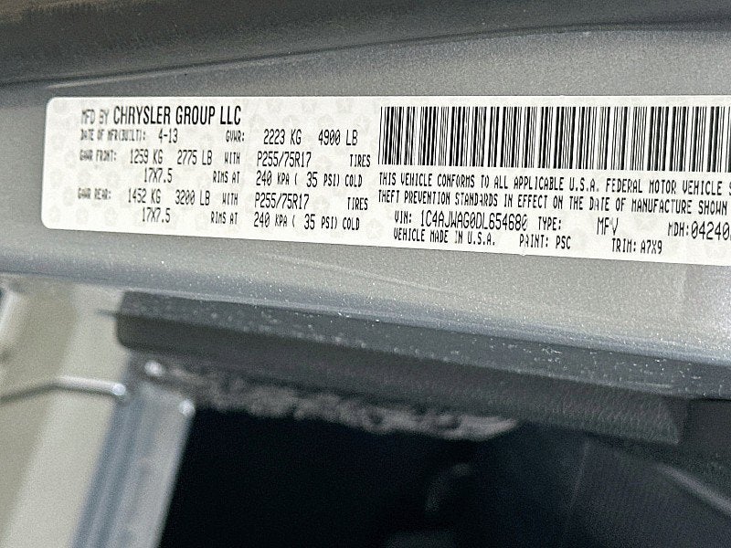 2013 Jeep Wrangler Sport