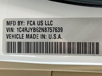 2022 Jeep Grand Cherokee 4xe 4DR 4WD