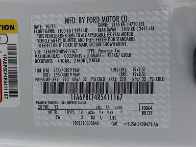 2024 Ford Mustang GT