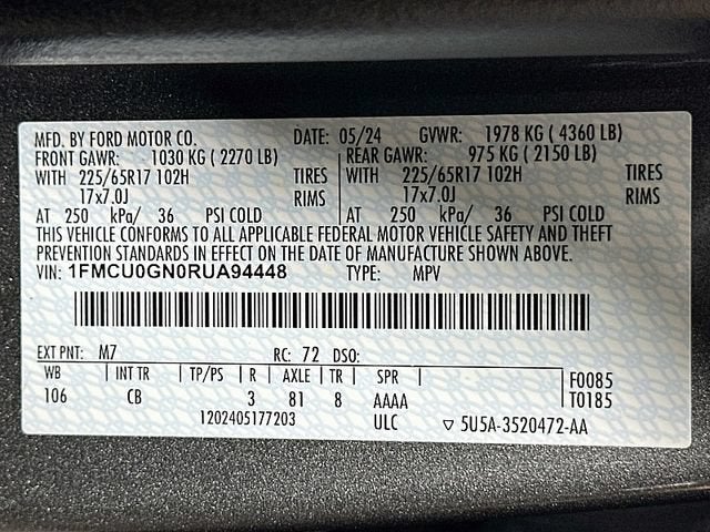 2024 Ford Escape Active