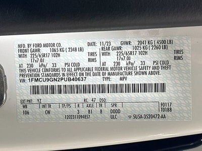 2023 Ford Escape Active
