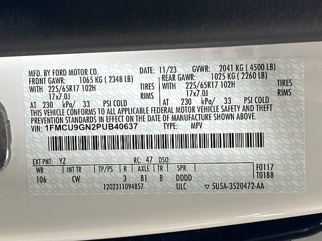 2023 Ford Escape Active