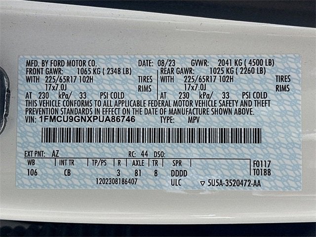 2023 Ford Escape Active