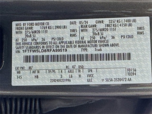 2024 Ford F-150 LARIAT