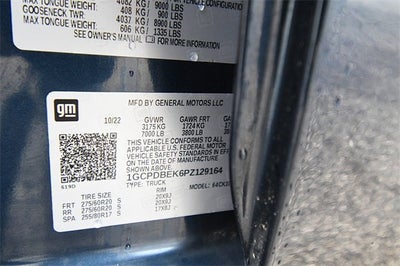 2023 Chevrolet Silverado 1500 Custom