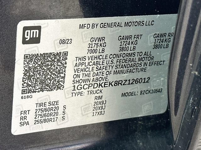 2024 Chevrolet Silverado 1500 LT (2FL)