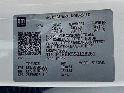 2025 Chevrolet Colorado Trail Boss