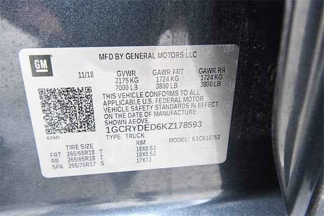 2019 Chevrolet Silverado 1500 LT