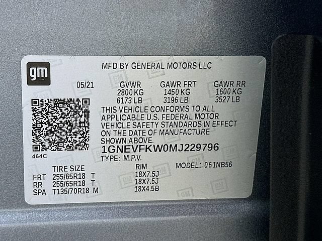 2021 Chevrolet Traverse LS