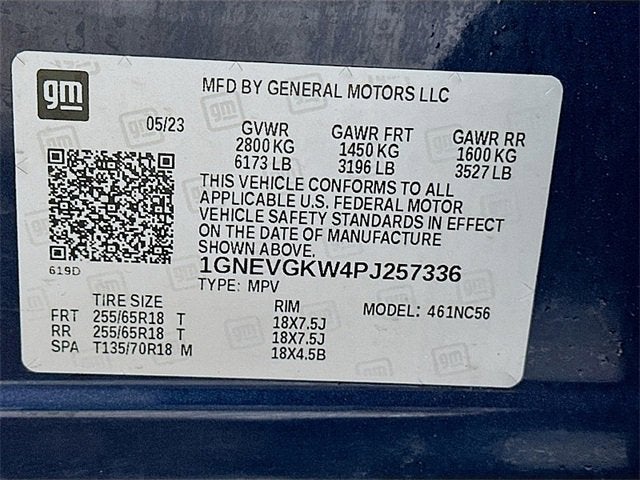 2023 Chevrolet Traverse LT Cloth