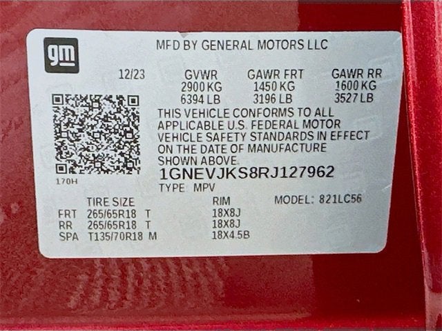 2024 Chevrolet Traverse Z71