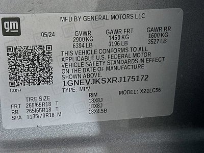 2024 Chevrolet Traverse Z71