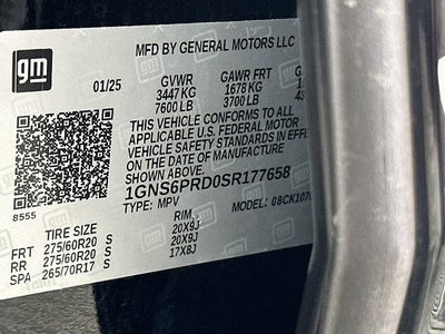 2025 Chevrolet Tahoe Z71