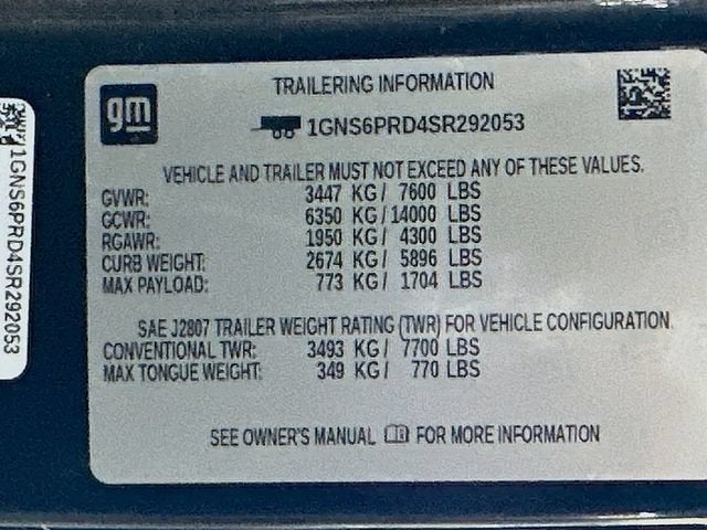 2025 Chevrolet Tahoe Z71