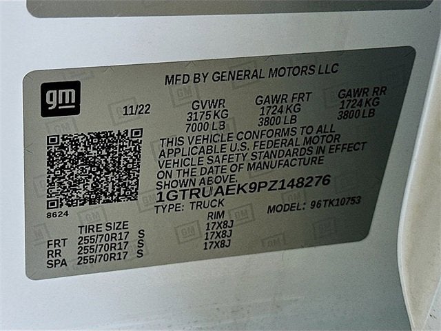 2023 GMC Sierra 1500 Pro