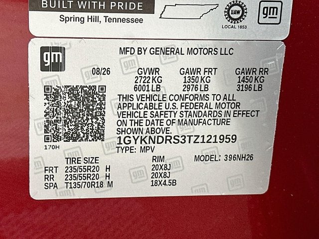 2026 Cadillac XT5 Premium Luxury