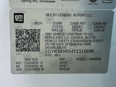 2026 Cadillac XT5 Premium Luxury