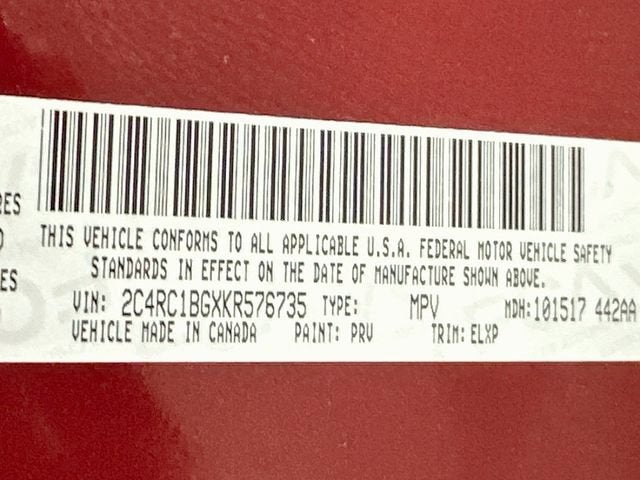 2019 Chrysler Pacifica Touring L