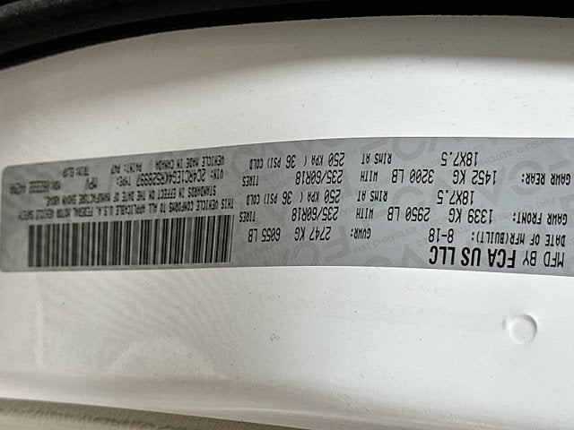 2019 Chrysler Pacifica Touring L Plus