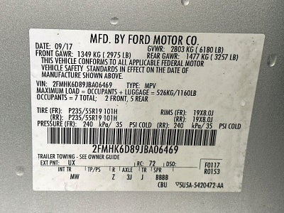 2018 Ford Flex Limited