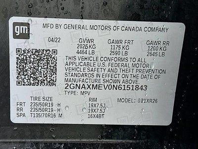 2022 Chevrolet Equinox RS
