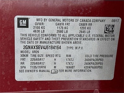 2018 Chevrolet Equinox LT