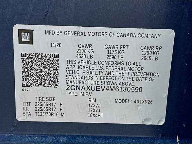 2021 Chevrolet Equinox LT