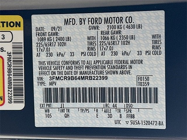 2021 Ford Bronco Sport Big Bend