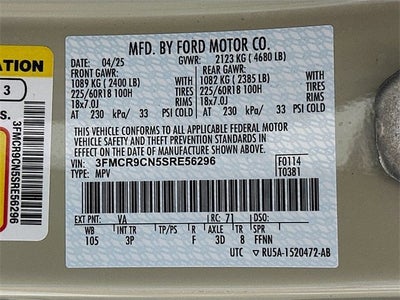 2025 Ford Bronco Sport Outer Banks