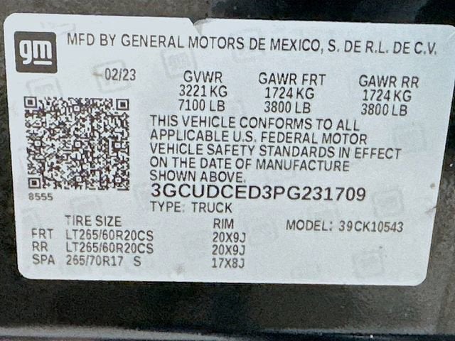 2023 Chevrolet Silverado 1500 Custom Trail Boss