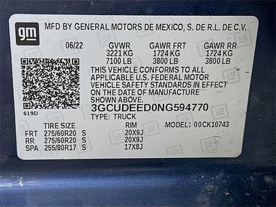 2022 Chevrolet Silverado 1500 RST