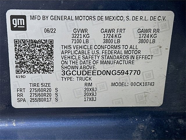 2022 Chevrolet Silverado 1500 RST