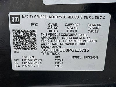 2023 Chevrolet Silverado 1500 LT Trail Boss
