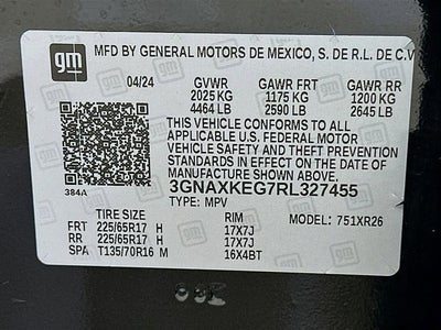 2024 Chevrolet Equinox LT
