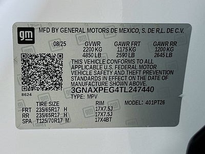 2026 Chevrolet Equinox LT