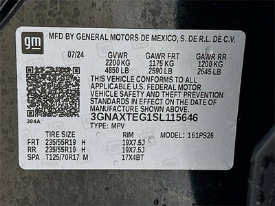 2025 Chevrolet Equinox RS