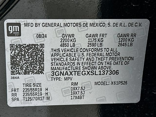 2025 Chevrolet Equinox RS