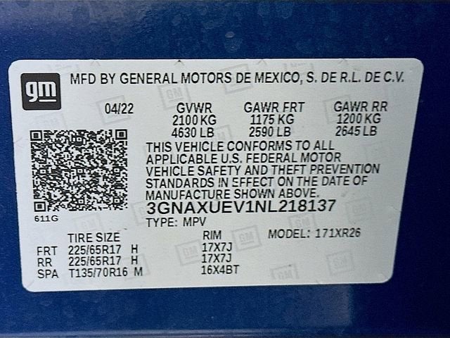 2022 Chevrolet Equinox LT