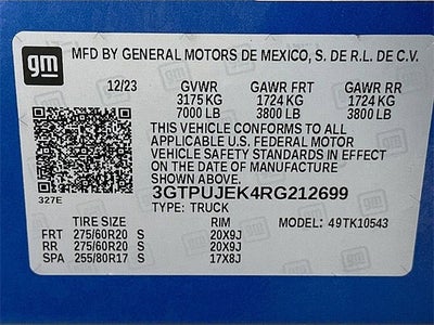 2024 GMC Sierra 1500 Elevation