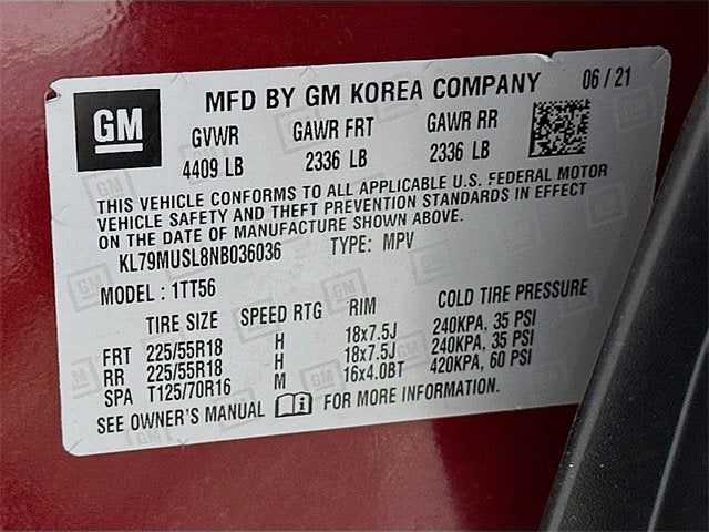 2022 Chevrolet Trailblazer RS