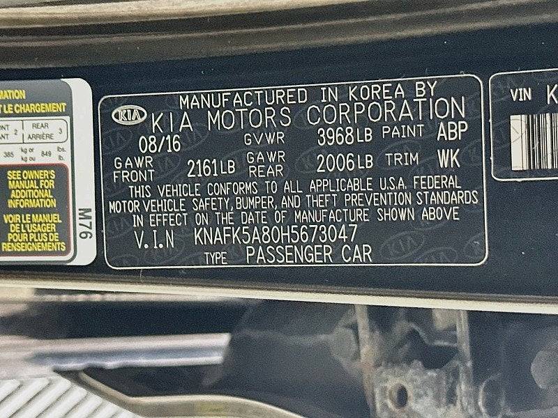 2017 Kia Forte5 LX