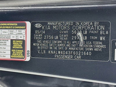 2015 Kia K900 Luxury