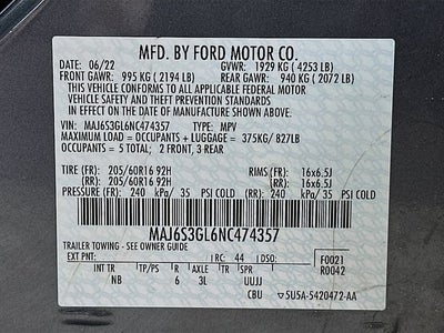 2022 Ford EcoSport SE